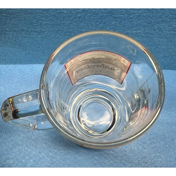 Vintage Budweiser Anheuser Busch Beer Mug Stein Glass 6” Tall - Picture 5 of 7